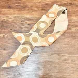 Coach Multicolor Hair Scarf